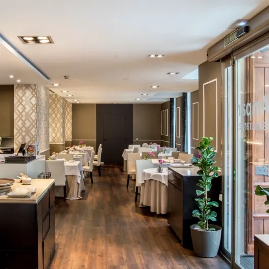 restaurante ampar mesas comedor