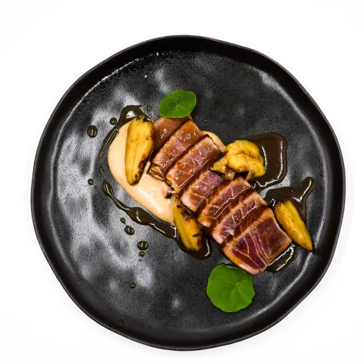detale plato del restaurante mood food