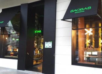 restaurante baobab detalle entrada