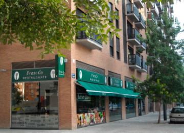 exterior del restaurante frescco al mar