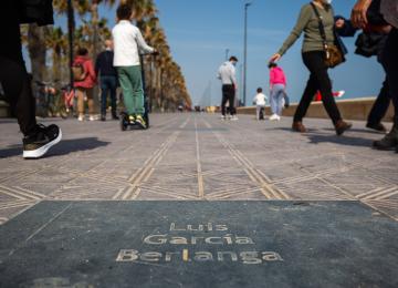 Paseo de la Fama, la Malvarrosa 