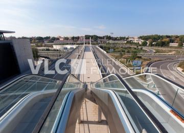 Escaleras automáticas exteriores de Feria Valencia