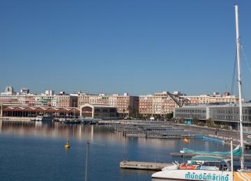 Vista de la ciudad desde La Marina