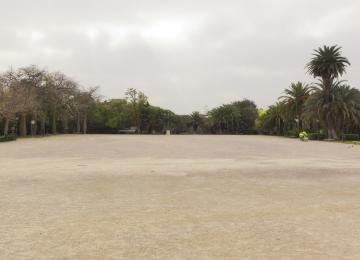 Explanada de los jardines de viveros