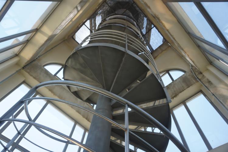 Escaleras del edificio de correos