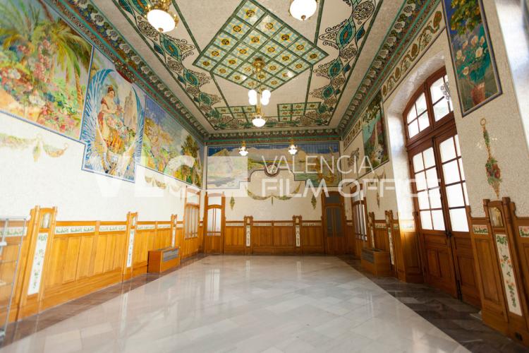Sala azulejos estación del norte