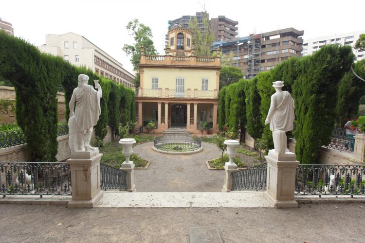Conjunto escultórico de los jardines de monforte